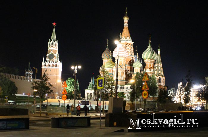 Кремль и красная площадь